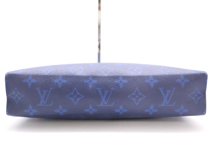 LOUIS VUITTON M30423 Taiga Rama Voyage MM Pochette in Cobalt, RFID Verified, Second Bag