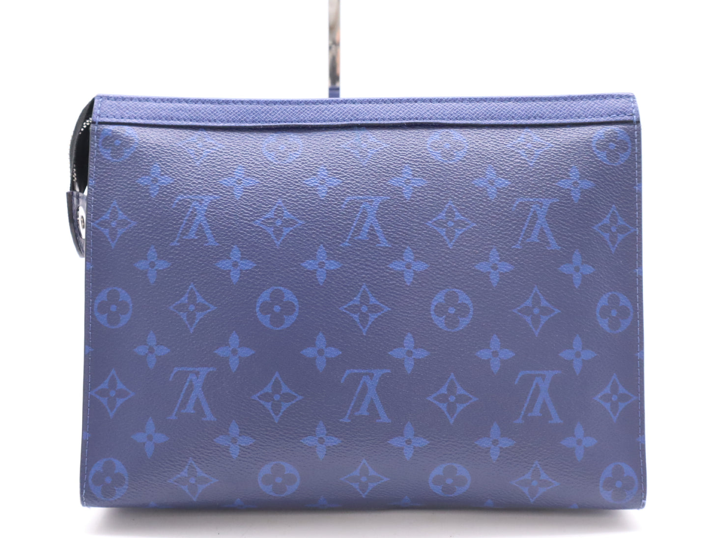 LOUIS VUITTON M30423 Taiga Rama Voyage MM Pochette in Cobalt, RFID Verified, Second Bag