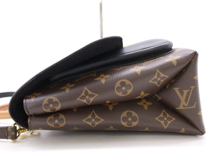 LOUIS VUITTON Monogram M44259 Monogram Marignan Noir Shoulder Bag with Shoulder Strap