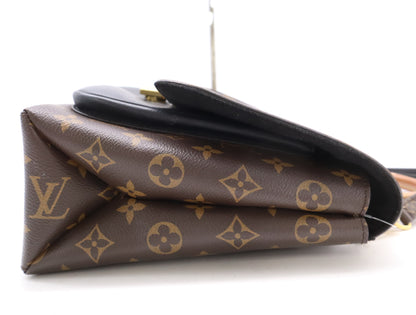 LOUIS VUITTON Monogram M44259 Monogram Marignan Noir Shoulder Bag with Shoulder Strap