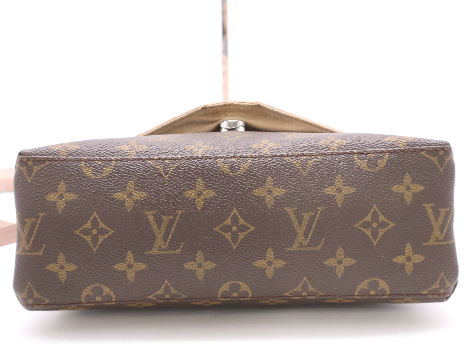 LOUIS VUITTON M44033 Monogram Epi Saint Michel Pink Rose Ballerine Shoulder Bag