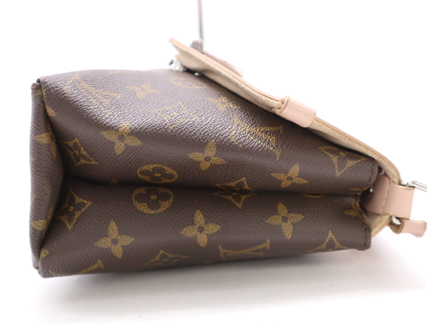 LOUIS VUITTON M44033 Monogram Epi Saint Michel Pink Rose Ballerine Shoulder Bag