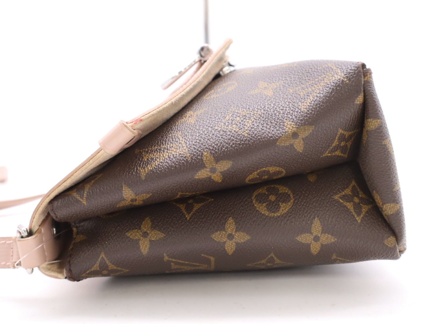 LOUIS VUITTON M44033 Monogram Epi Saint Michel Pink Rose Ballerine Shoulder Bag