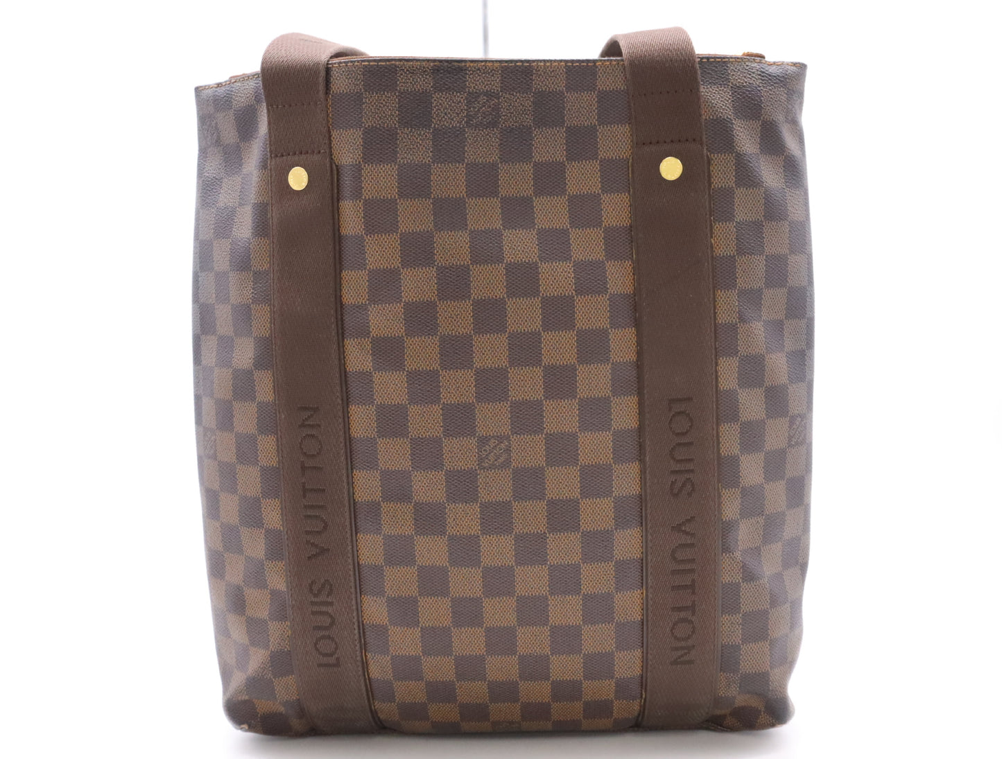 LOUIS VUITTON Damier N52006 Damier Cabas Bobur Tote Bag
