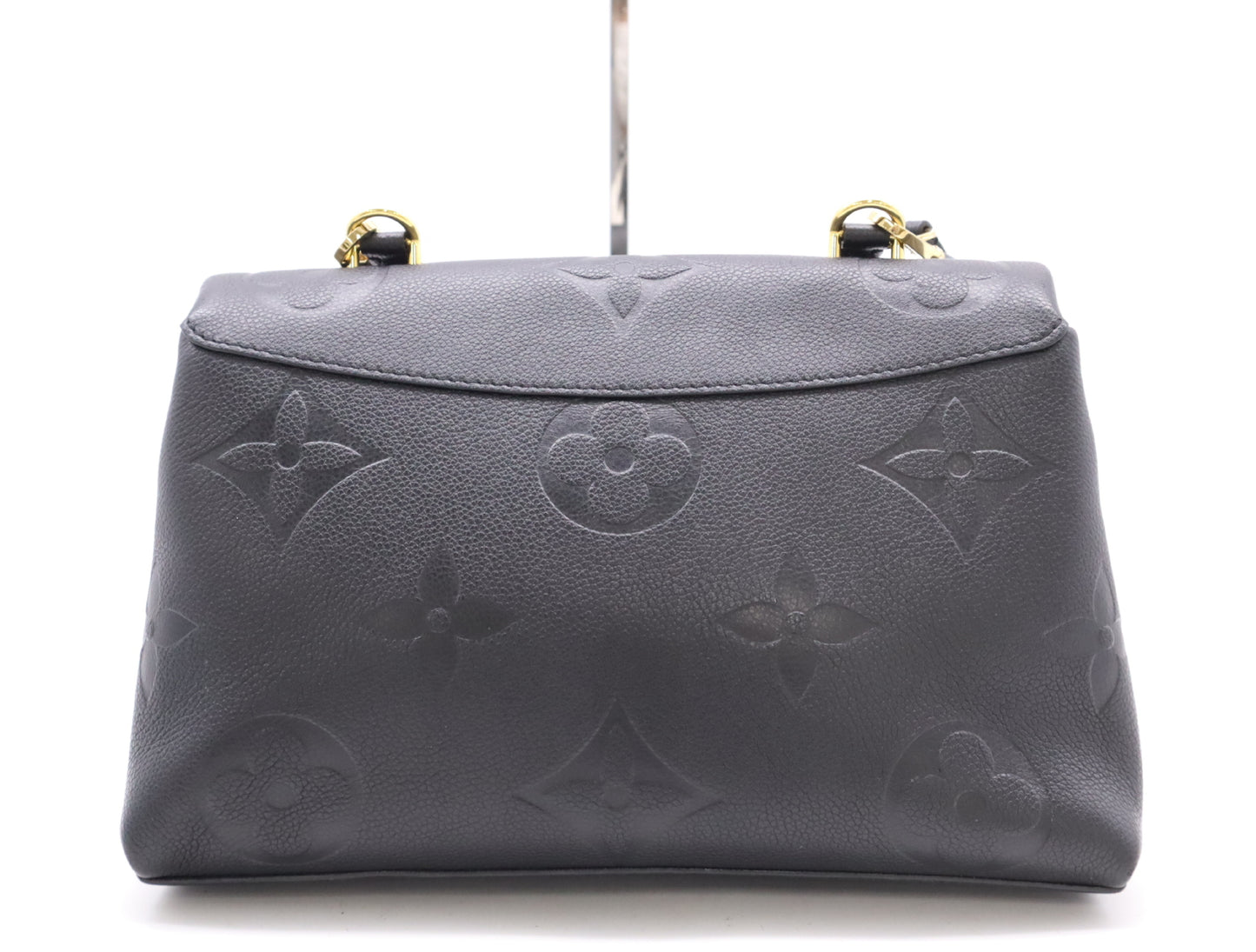 LOUIS VUITTON Monogram Empreinte M46041 Monogram Empreinte Madeleine MM Noir Shoulder Bag RFID Verified No Serial Tag