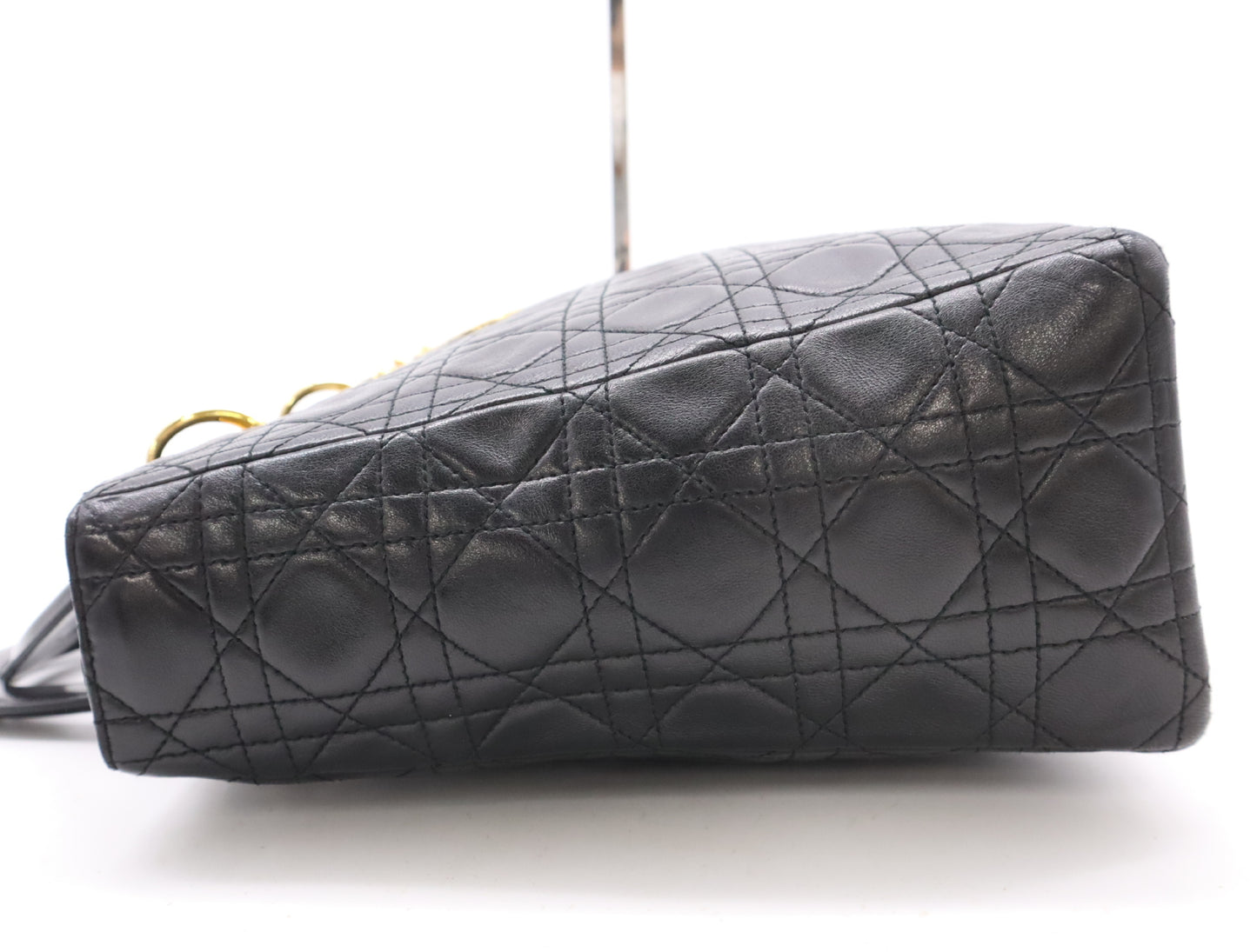 Dior Lady Dior Lambskin Lady Dior Tote Bag Black Tote Bag