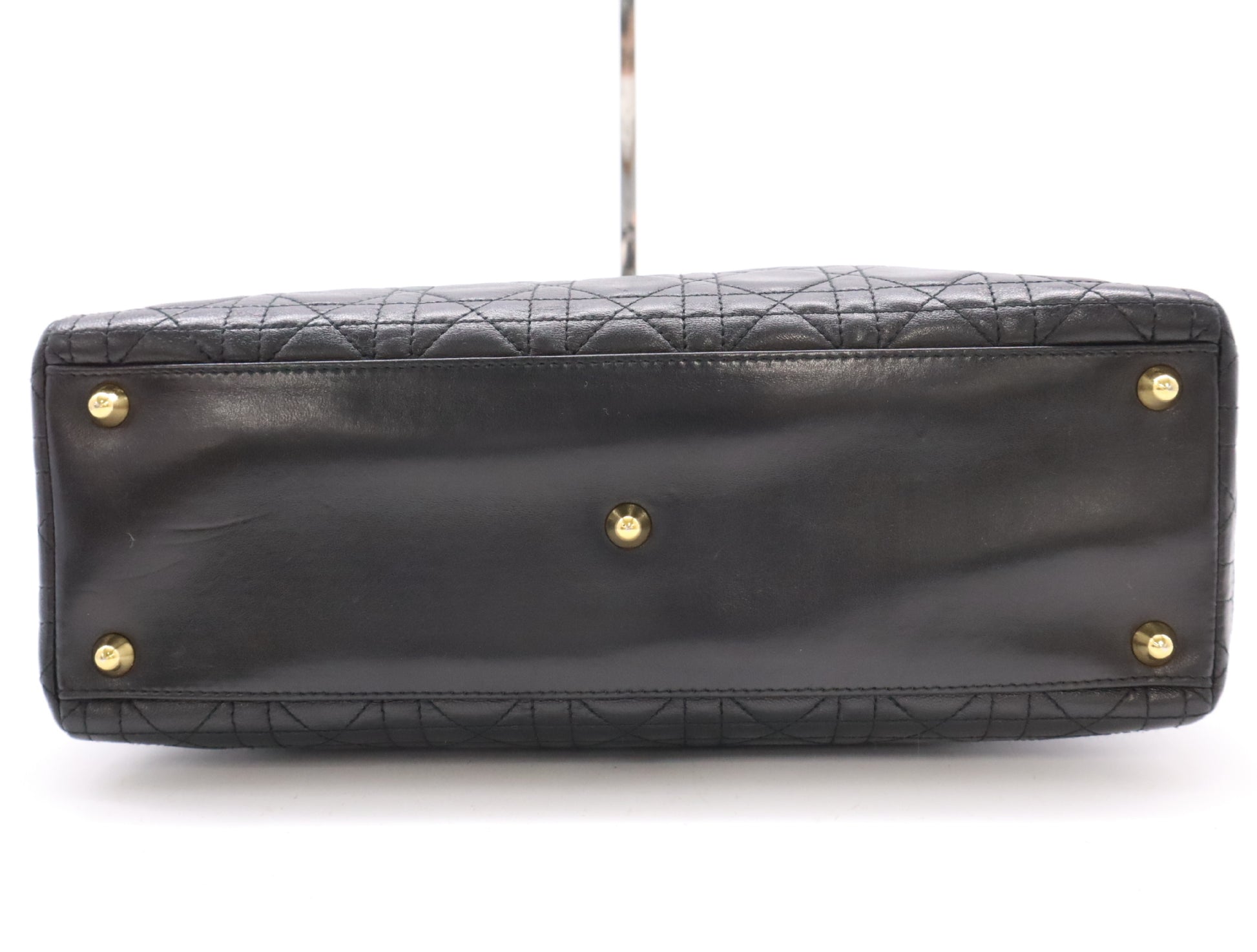 Dior Lady Dior Lambskin Lady Dior Tote Bag Black Tote Bag