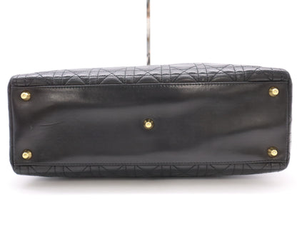 Dior Lady Dior Lambskin Lady Dior Tote Bag Black Tote Bag
