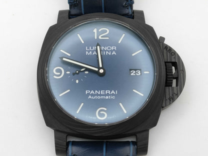 PANERAI Luminor Marina Carbotech PAM01664 OP7456PN0040010 Automatic Blue Dial Men's Watch