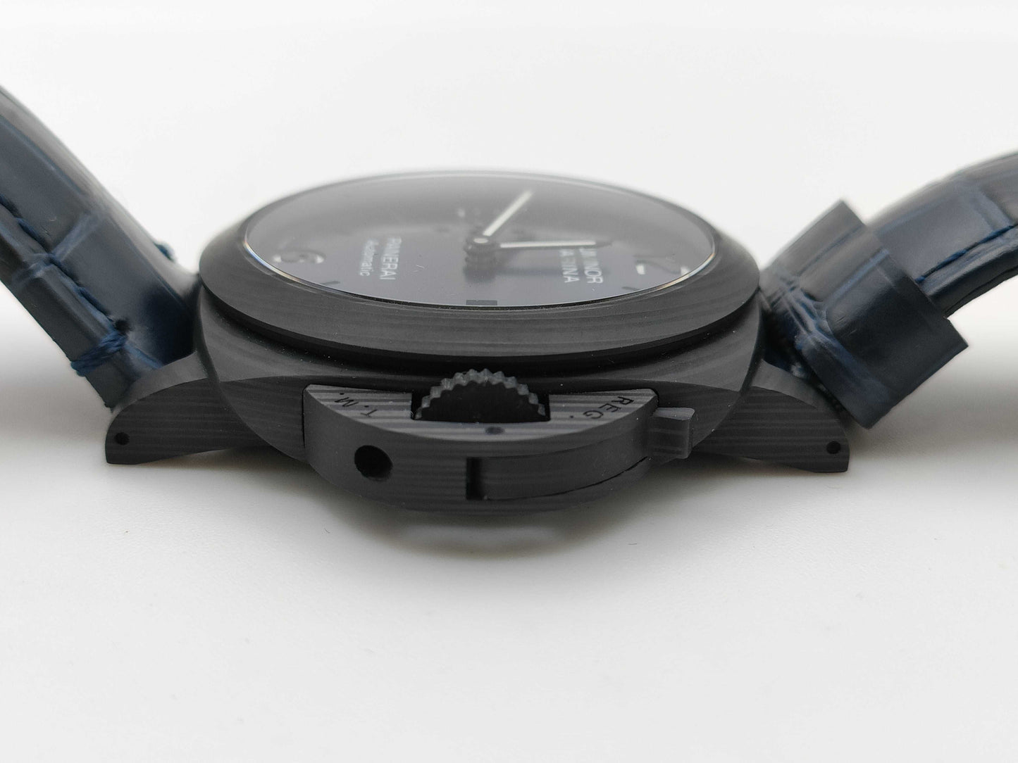 PANERAI Luminor Marina Carbotech PAM01664 OP7456PN0040010 Automatic Blue Dial Men's Watch