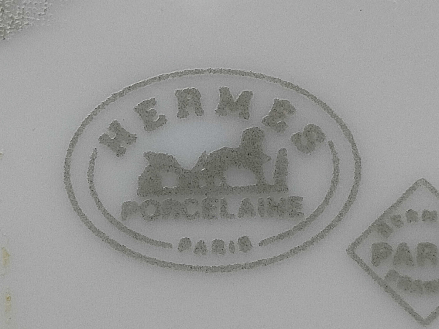 HERMES Square Plate Accessory Tray Animal Motif Small Plate Set of 4 Plates