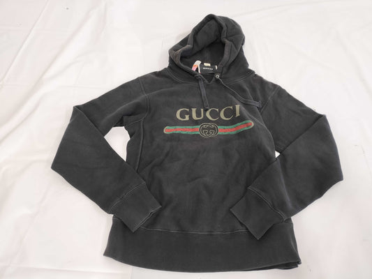 GUCCI GUCCI Hoodie Cotton Jersey Print Hooded Sweatshirt 788771 XJG59 Men's Small Tops