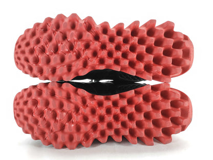 Christian Louboutin Ruby Shark Sneakers, Size 40 1/2, Men's, Black and Red.