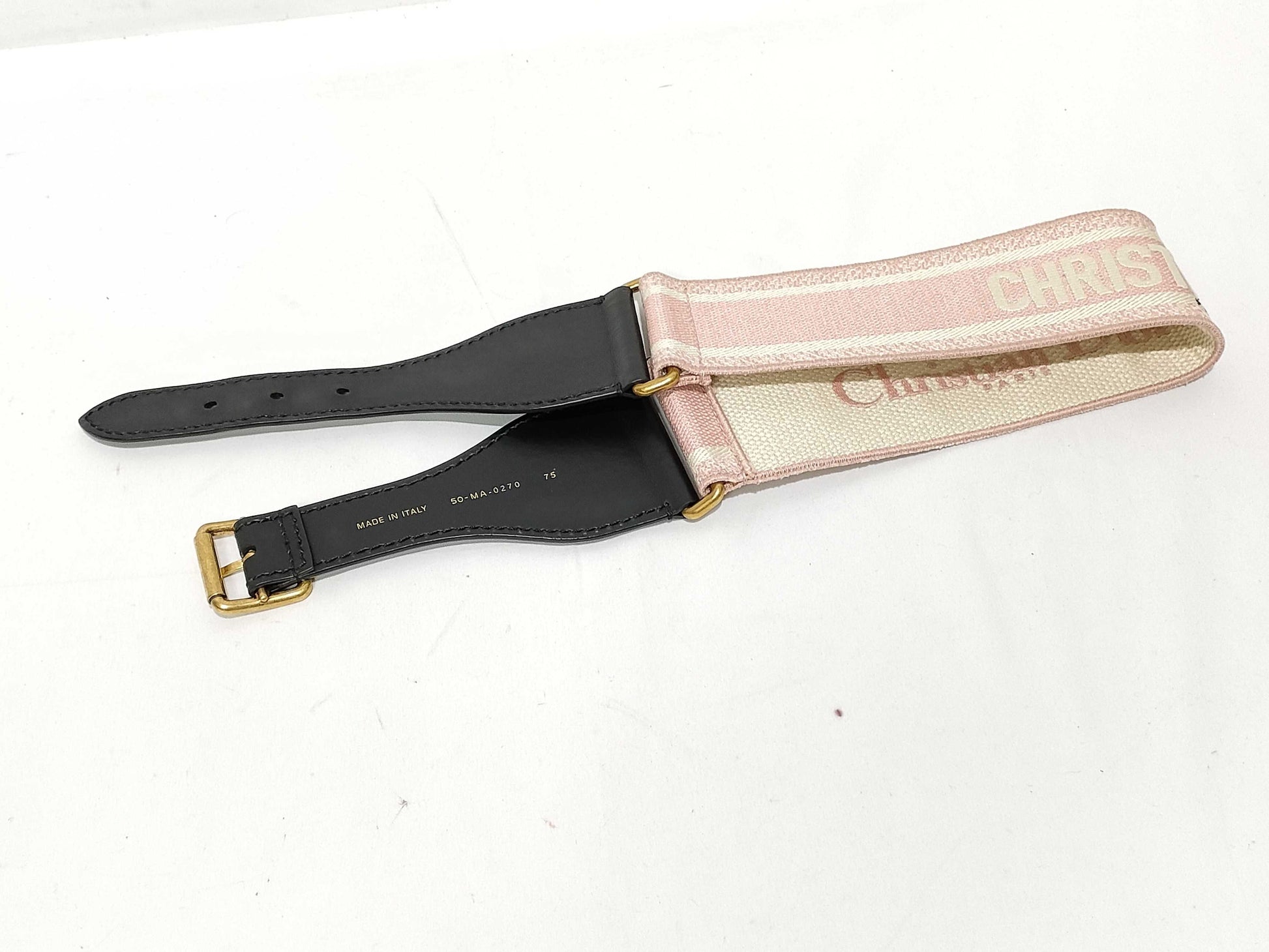 Dior Embroidered Belt