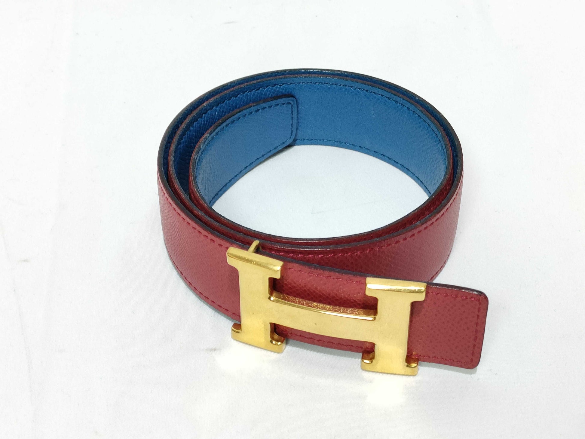 HERMES Constance Gold Belt