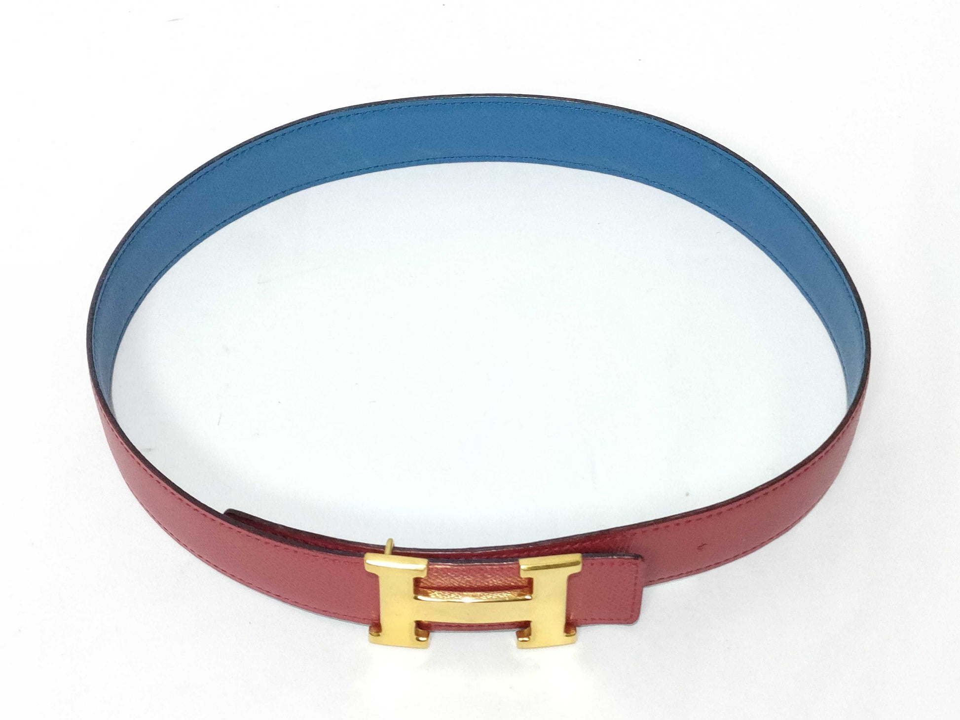 HERMES Constance Gold Belt