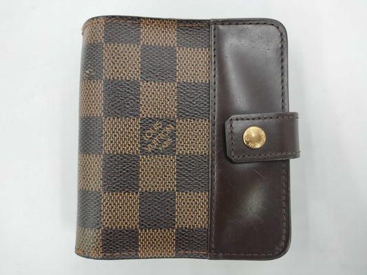 LOUIS VUITTON Compact Zip Damier Wallet