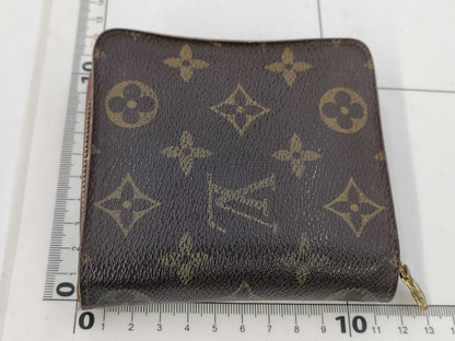 LOUIS VUITTON Monogram Compact Zip Wallet