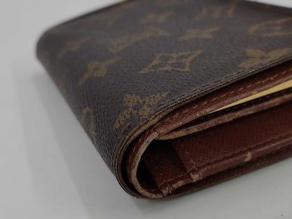 LOUIS VUITTON Louis Vuitton Porte Monnaie Bi-fold Wallet