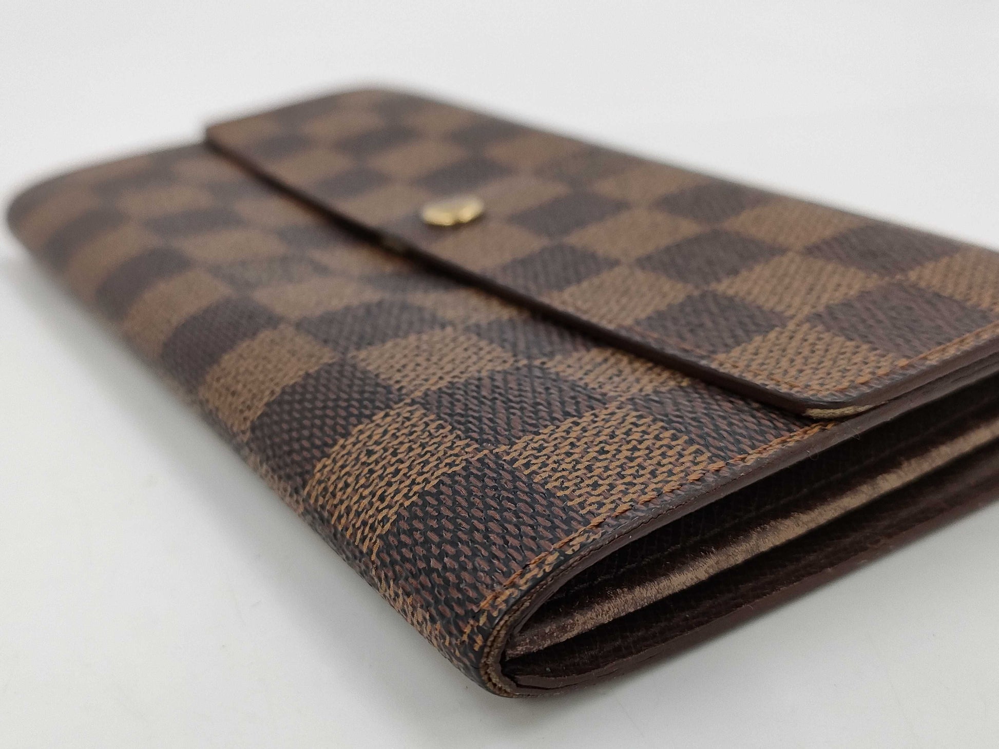 LOUIS VUITTON Damier LV Portefeuille Sarah Damier Wallet