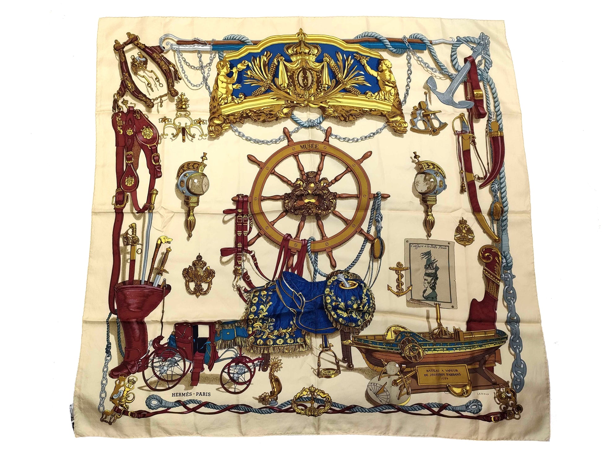 HERMES Carre Hermes Scarf Scarf
