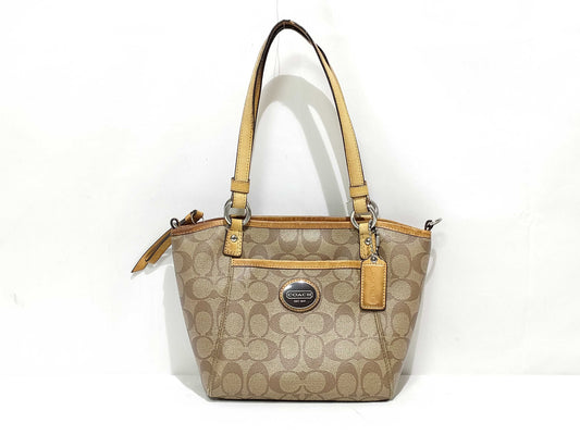COACH Signature Coach Tote Bag