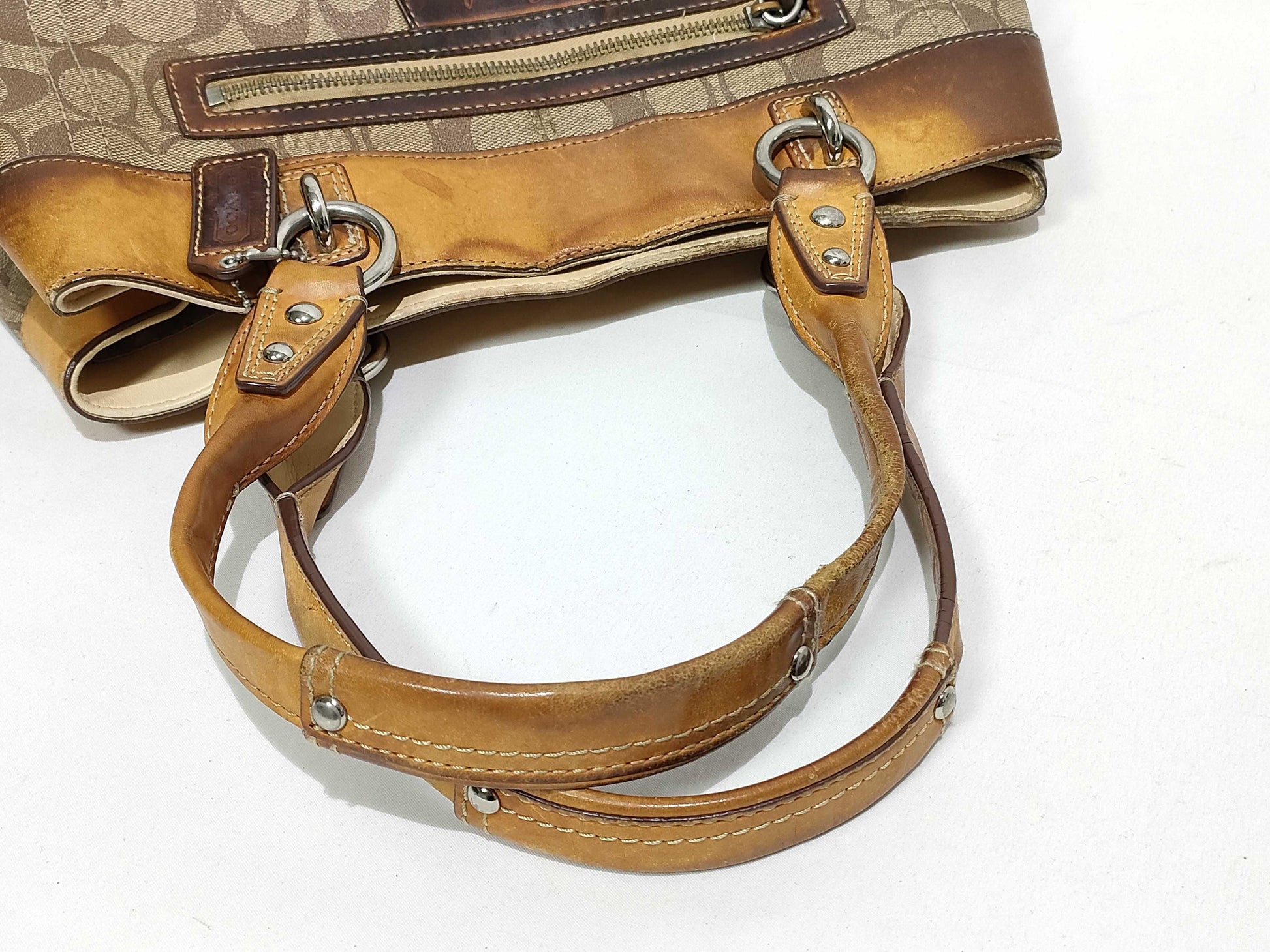 COACH Signature Coach Tote Bag