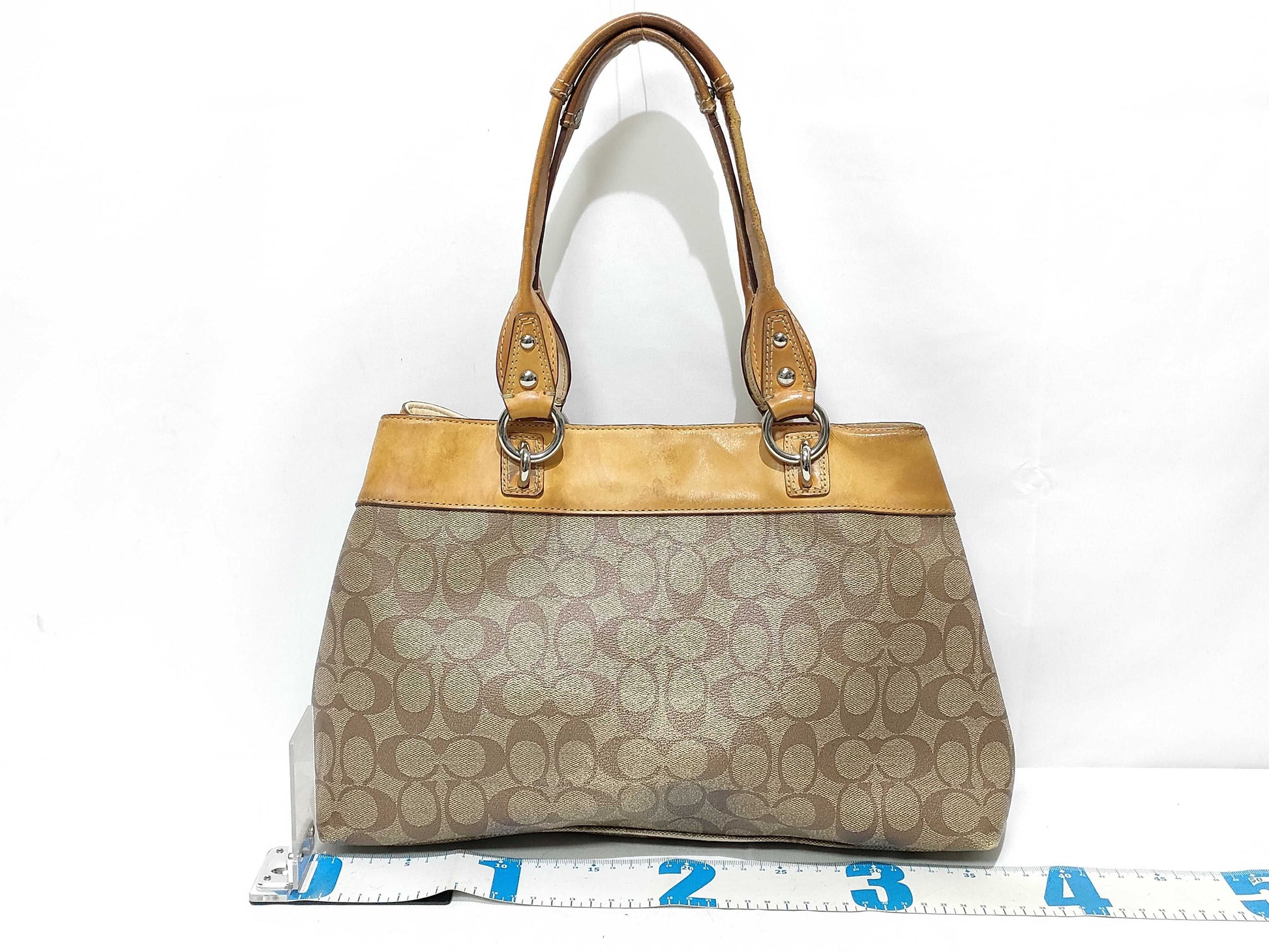 COACH Signature Coach Tote Bag