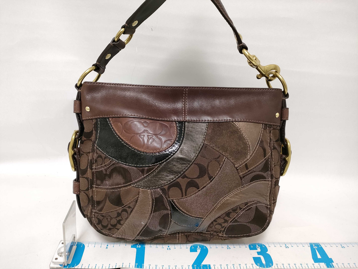 COACH Signature Coach Shoulder Bag