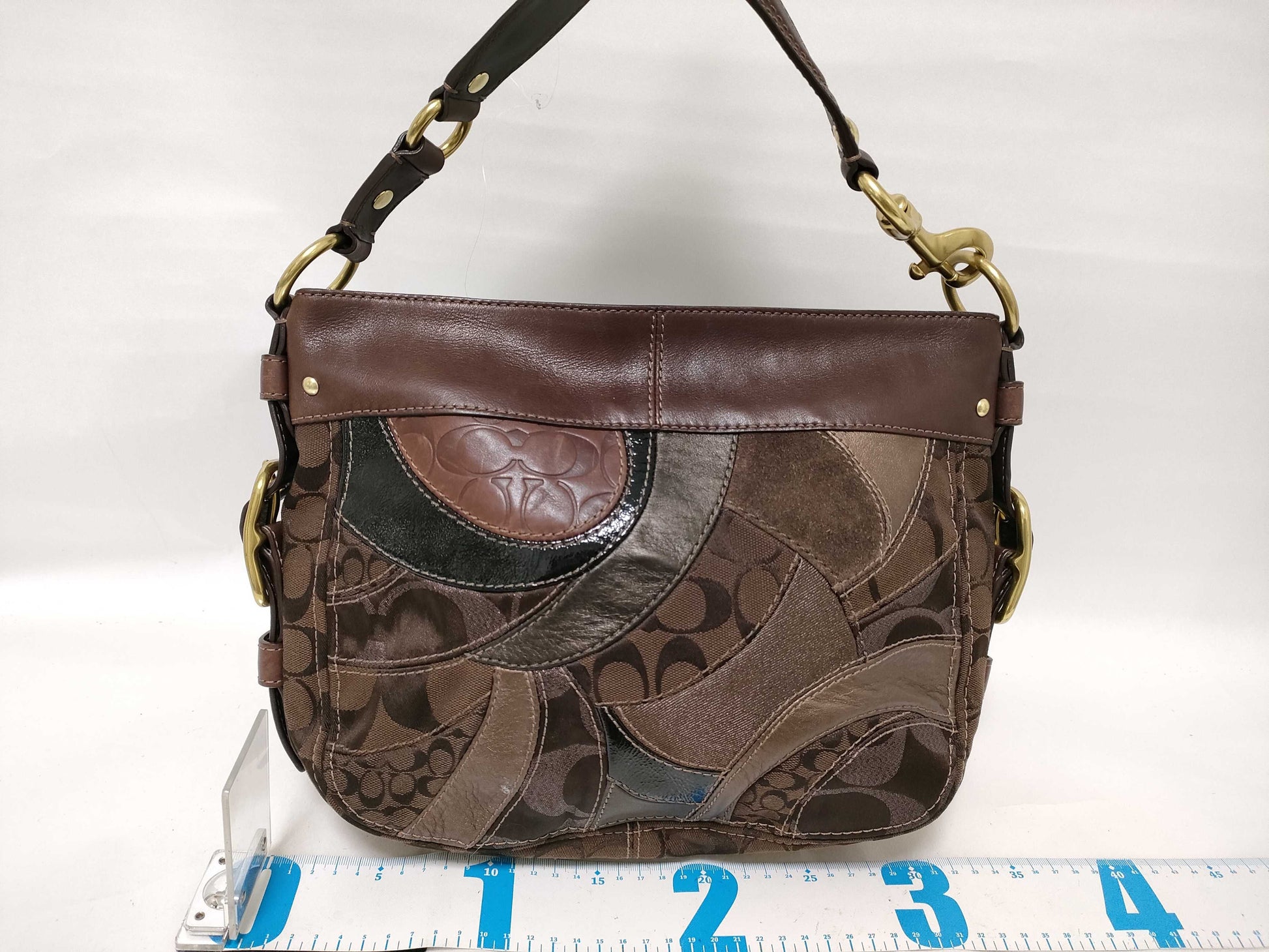 COACH Signature Coach Shoulder Bag