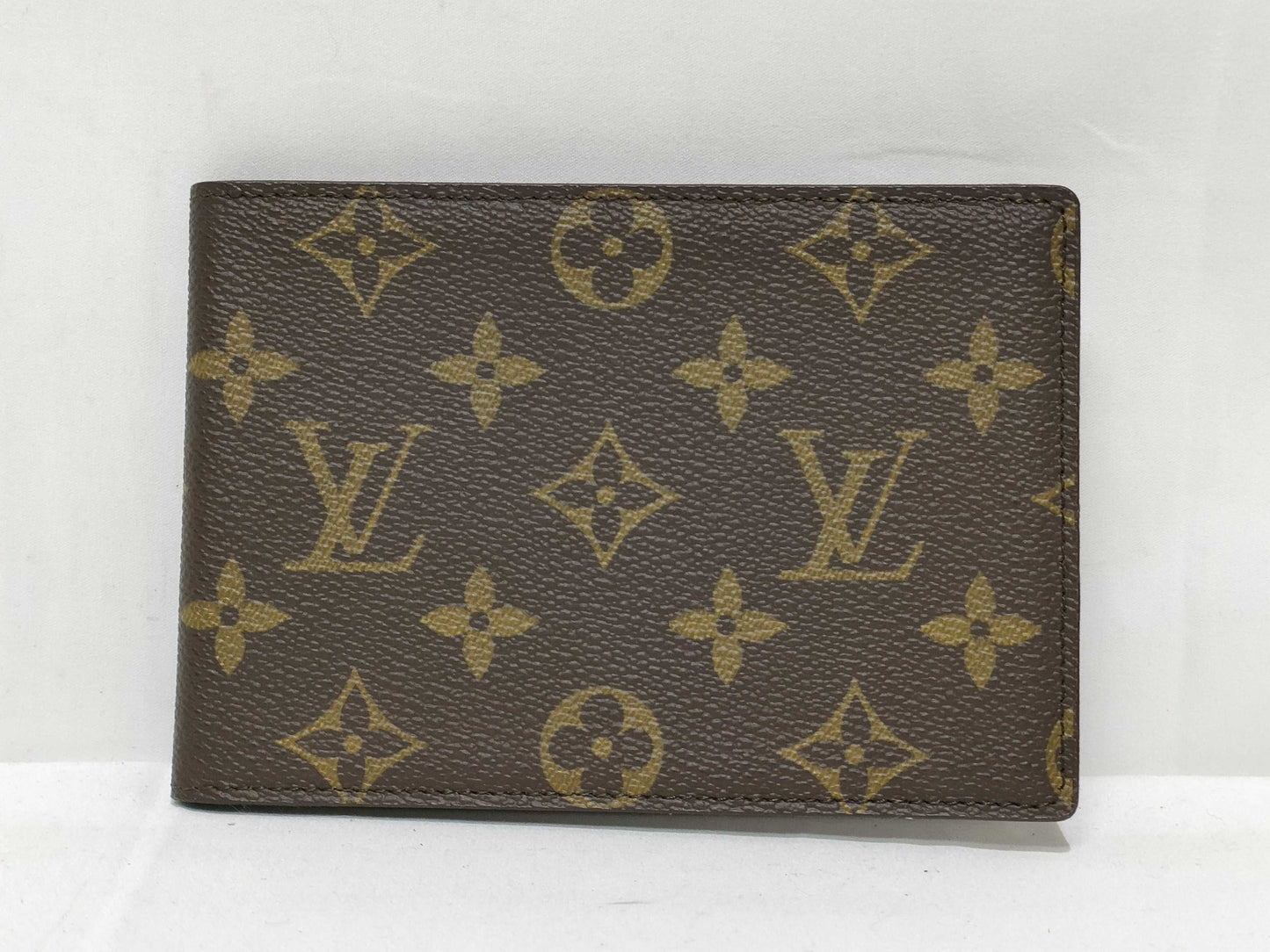 LOUIS VUITTON Monogram Louis Vuitton Card Case, Pass Case, Business Card Case