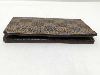 LOUIS VUITTON Damier LV Card Case, Pass Case, Business Card Case