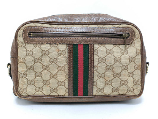 GUCCI GG Canvas Gucci Shoulder Bag