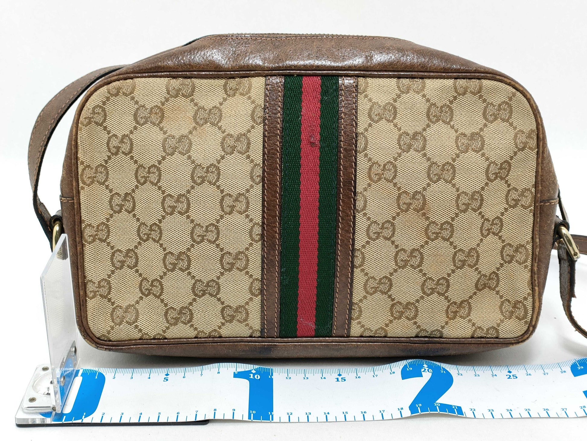 GUCCI GG Canvas Gucci Shoulder Bag