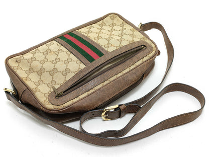 GUCCI GG Canvas Gucci Shoulder Bag