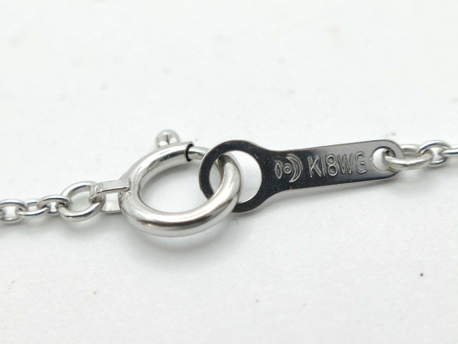 TASAKI Pearl Necklace, 7.2mm Diameter, 18K White Gold, 3.0g 