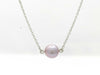 TASAKI Pearl Necklace, 7.2mm Diameter, 18K White Gold, 3.0g 