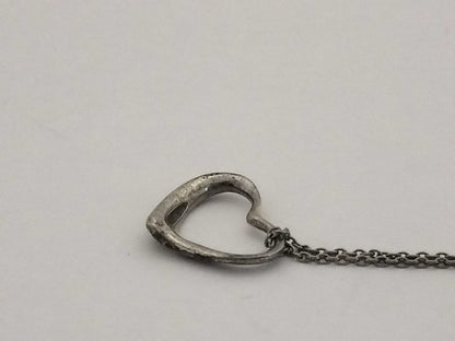 Tiffany & Co. Open Heart Necklace