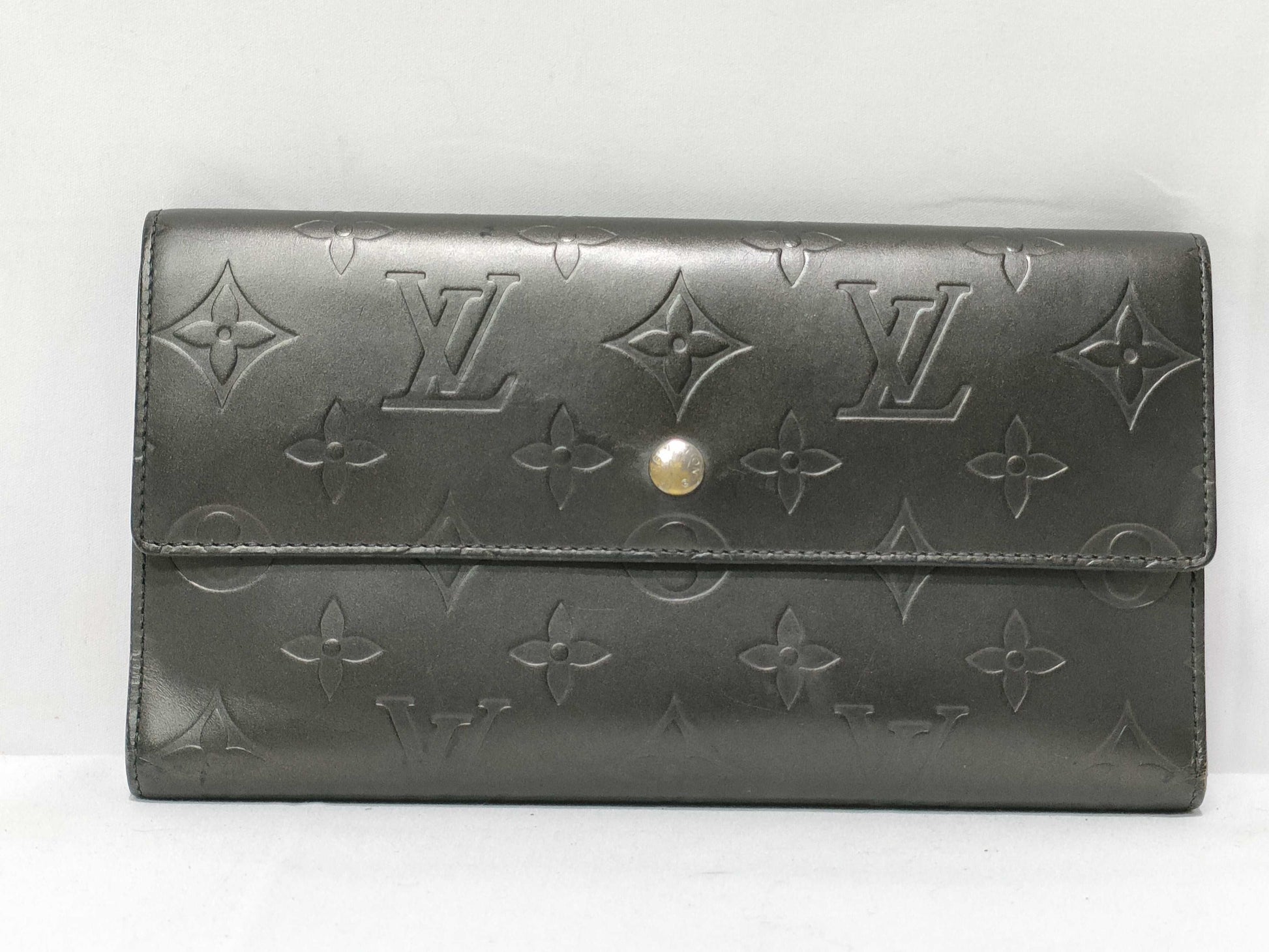 LOUIS VUITTON Monogram Matte Louis Vuitton Wallet