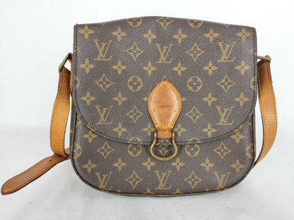 LOUIS VUITTON Monogram LV Monogram Saint-Cloud GM M51242 Shoulder Bag