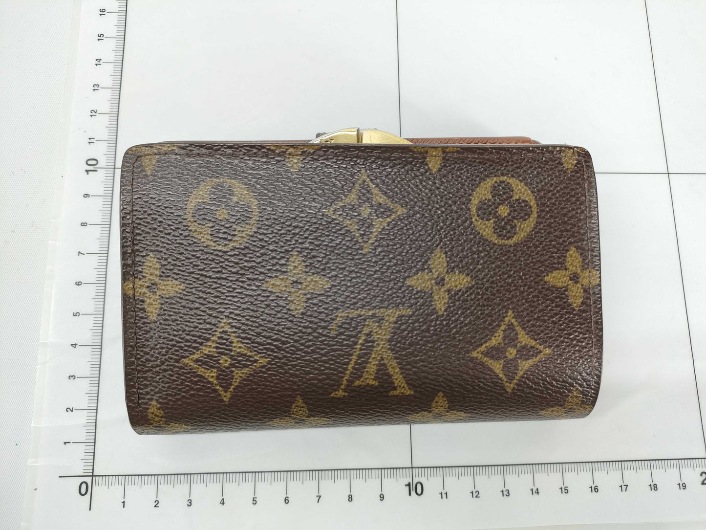 LOUIS VUITTON Monogram LV Monogram Porte Monnaie Viennois M61663 Wallet