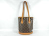 LOUIS VUITTON Monogram LV Monogram Bucket PM M42238 Tote Bag