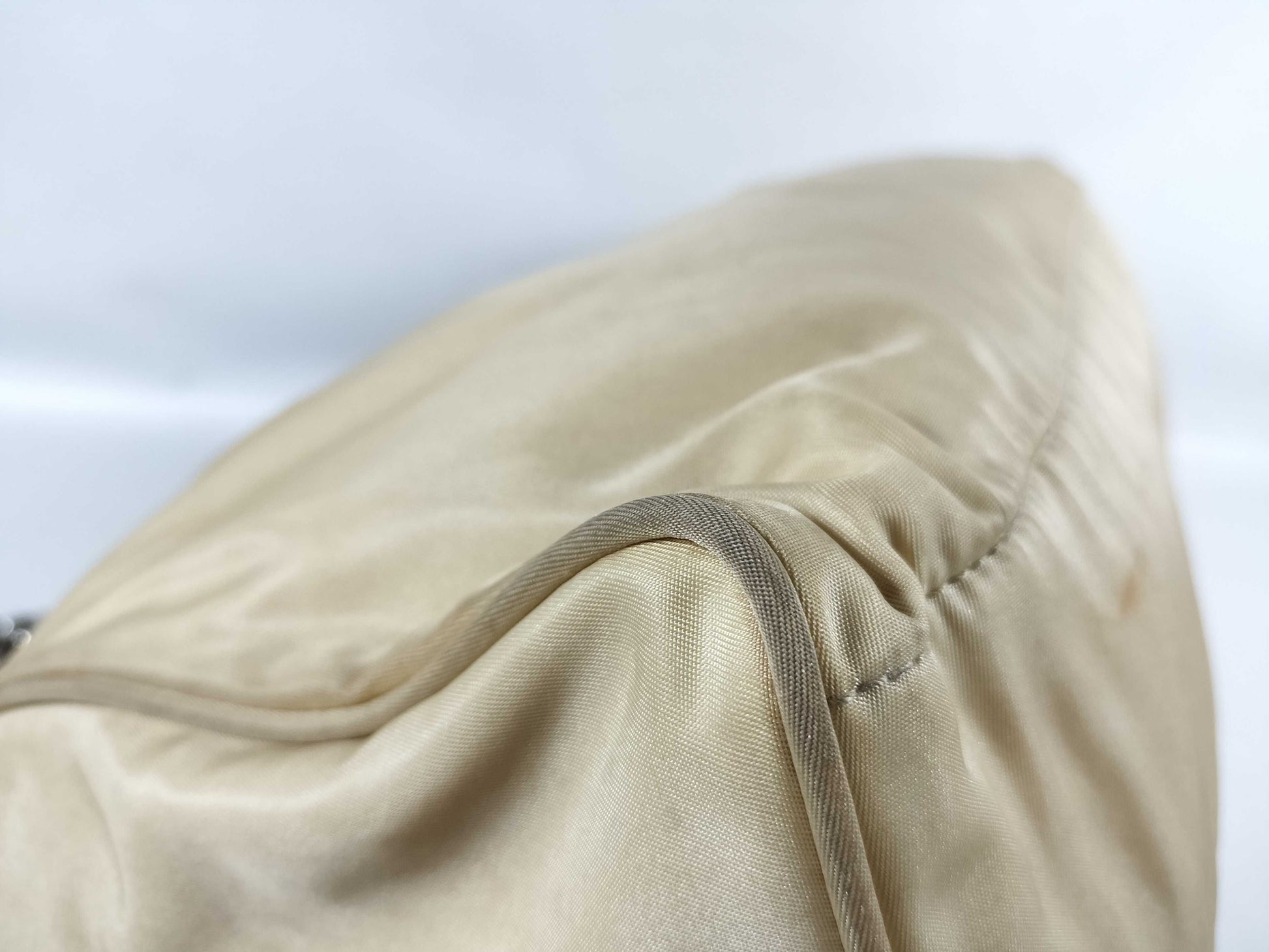 PRADA Nylon Prada Chain Nylon Shoulder Bag