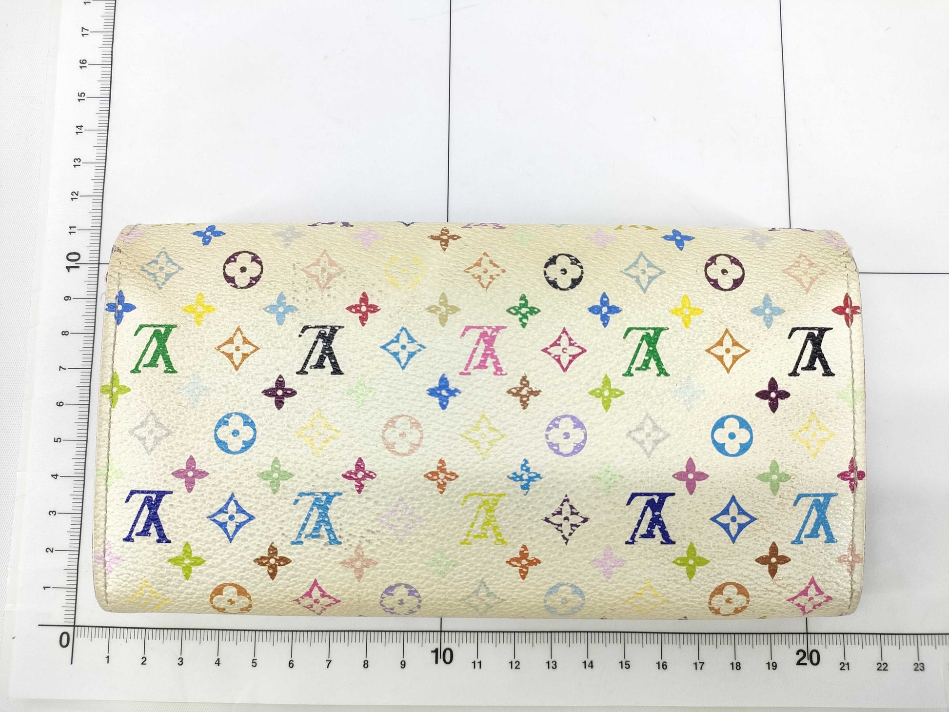 LOUIS VUITTON Monogram Multicolore LV Multicolore Portefeuille Sarah M60443 Wallet