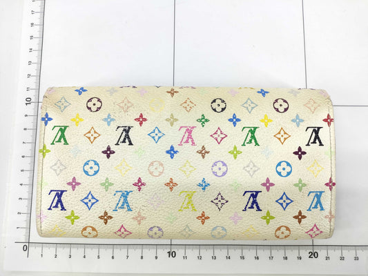 LOUIS VUITTON Monogram Multicolore LV Multicolore Portefeuille Sarah M60443 Wallet