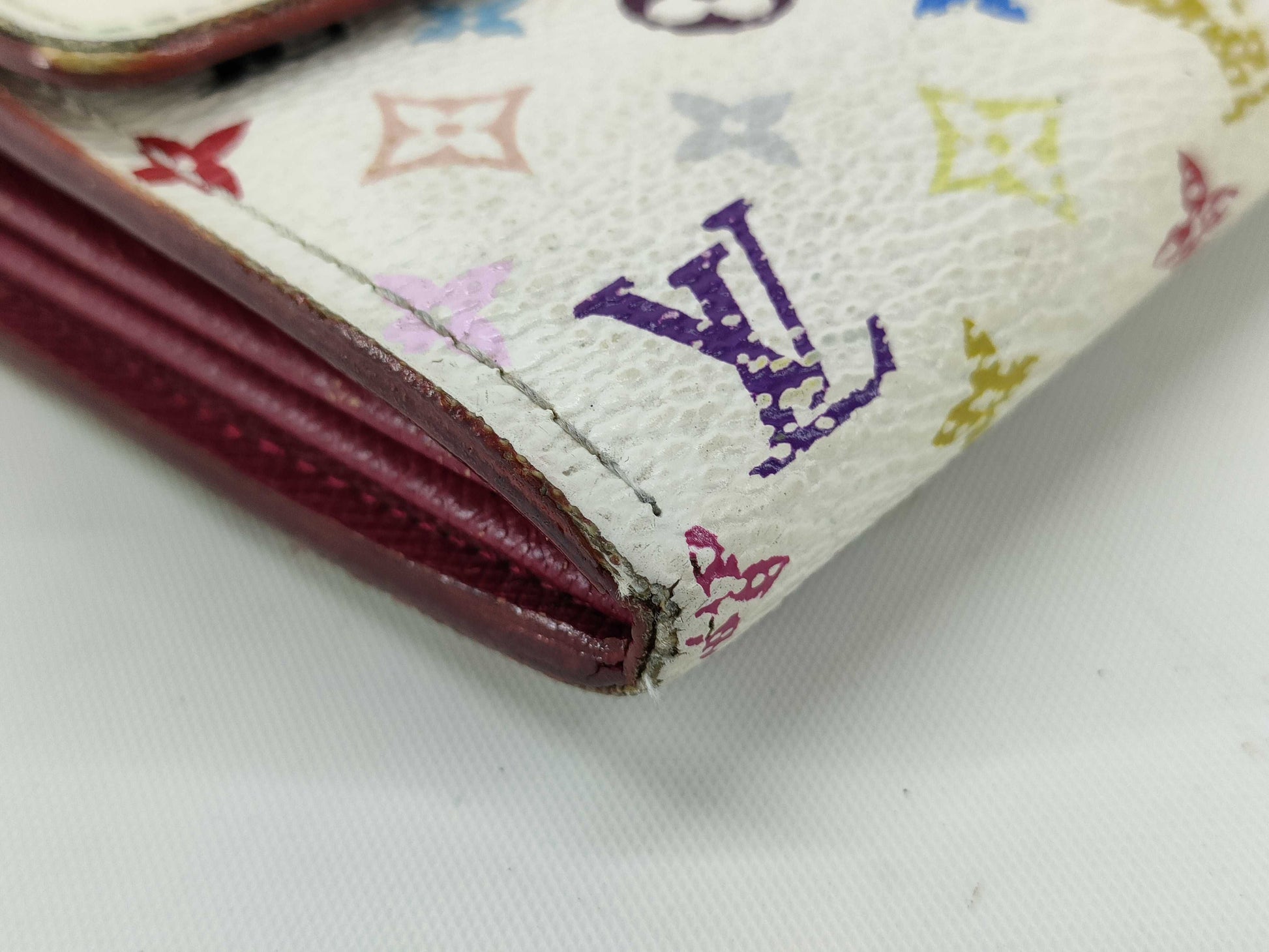 LOUIS VUITTON Monogram Multicolore LV Multicolore Portefeuille Sarah M60443 Wallet