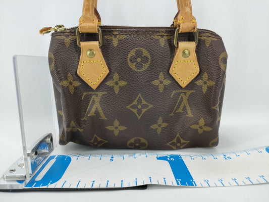 LOUIS VUITTON Monogram LV Monogram Mini Speedy M41534 Boston Bag