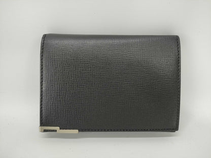 dunhill leather card case, card case, pass case, business card holder