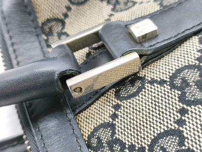 GUCCI GG Canvas Mini Boston Bag Handbag