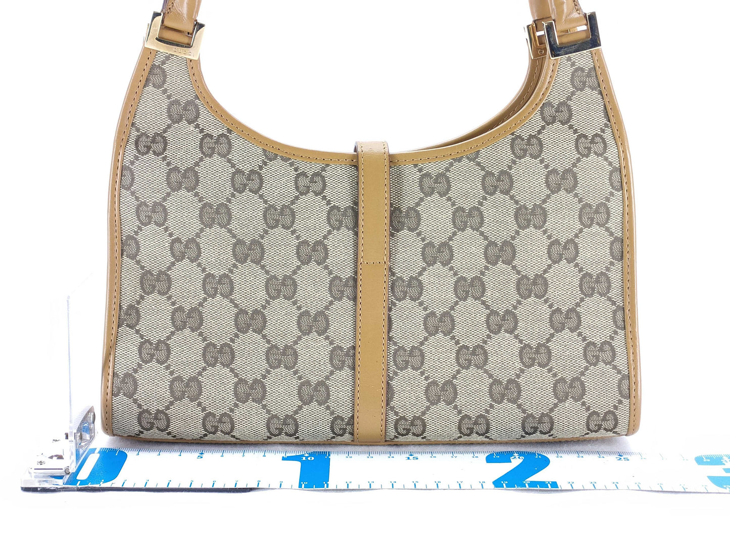 GUCCI Jackie GG Canvas Jackie Handbag